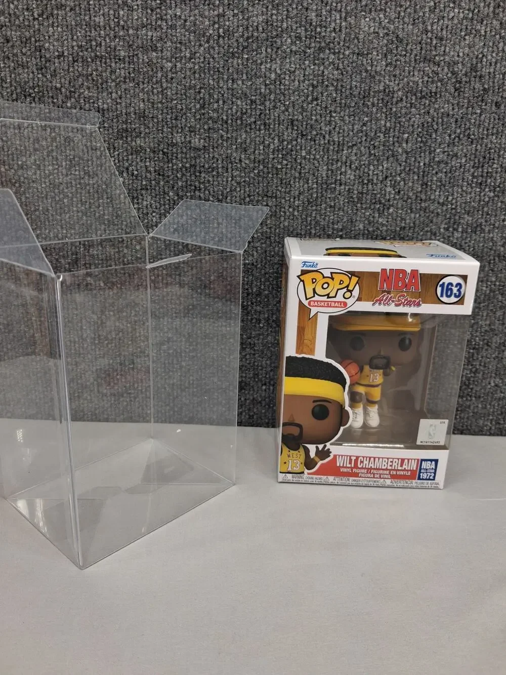 Funko Pop Wilt Chamberlain 163 NBA All Stars Basketball Protective Case